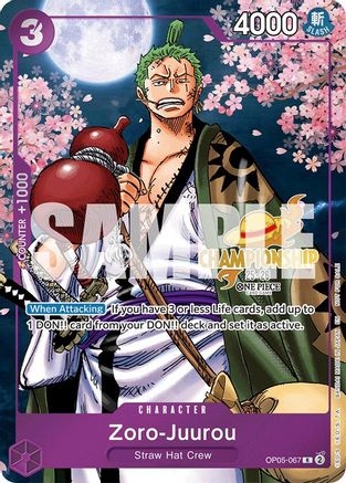 Zoro-Juurou (CS 25-26 Event Pack) (OP05-067) - One Piece Promotion Cards