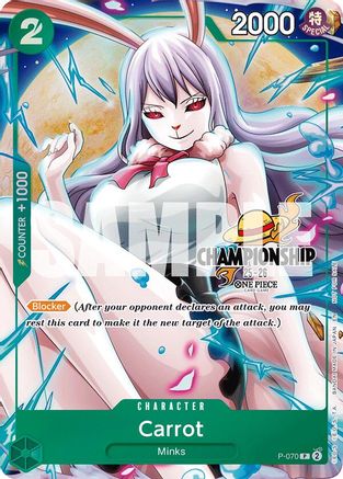 Carrot (CS 25-26 Event Pack Finalist Ver.) (P-070) - One Piece Promotion Cards