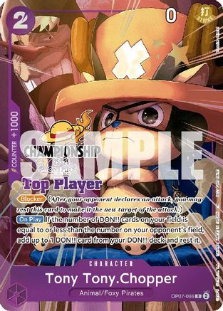 Tony Tony.Chopper (CS 25-26 Top Player Pack) (OP07-066) - One Piece Promotion Cards