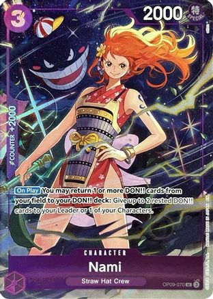 Nami (Premium Card Collection -Best Selection Vol. 4-) (OP09-070) - One Piece Promotion Cards