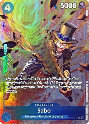 Sabo (Premium Card Collection -Best Selection Vol. 4-) (OP10-049) - One Piece Promotion Cards