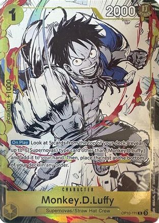 Monkey.D.Luffy (Premium Card Collection -6 assort vol.1-) (OP10-111) - One Piece Promotion Cards