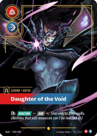 Kai'Sa - Daughter of the Void (Overnumbered) (299/298) - Origins
