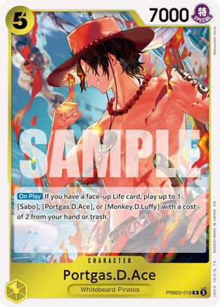 Portgas.D.Ace (PRB02-018) - Premium Booster -The Best- Vol. 2