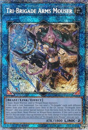 Tri-Brigade Arms Mouser (Starlight Rare) (DOOD-EN051) - Doom of Dimensions 1st Edition