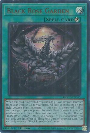 Black Rose Garden (DOOD-EN055) - Doom of Dimensions 1st Edition