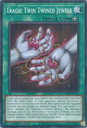 Tragic Twin Twined Jewels (DOOD-EN071) - Doom of Dimensions 1st Edition