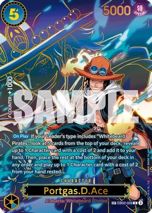 Portgas.D.Ace - EB02-028 (SP) (EB02-028) - Carrying On His Will