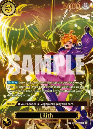Lilith - OP07-111 (SP) (OP07-111) - Carrying On His Will