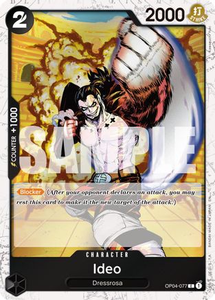 Ideo (Pirate Foil) (OP04-077) - Premium Booster -The Best- Vol. 2