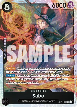 Sabo - OP04-083 (Reprint) (OP04-083) - Premium Booster -The Best- Vol. 2