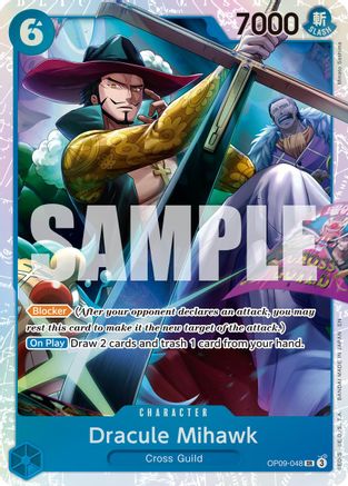 Dracule Mihawk - OP09-048 (Reprint) (OP09-048) - Premium Booster -The Best- Vol. 2