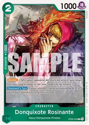 Donquixote Rosinante (Reprint) (OP05-030) - Premium Booster -The Best- Vol. 2