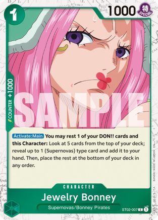 Jewelry Bonney - ST02-007 (Pirate Foil) (ST02-007) - Premium Booster -The Best- Vol. 2