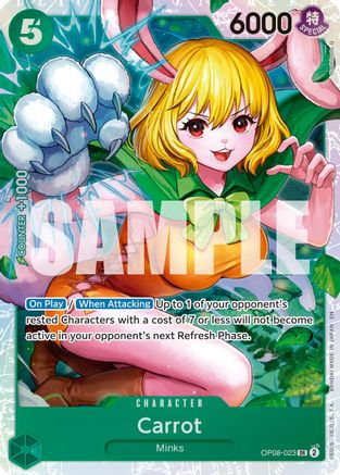 Carrot (Reprint) (OP08-023) - Premium Booster -The Best- Vol. 2