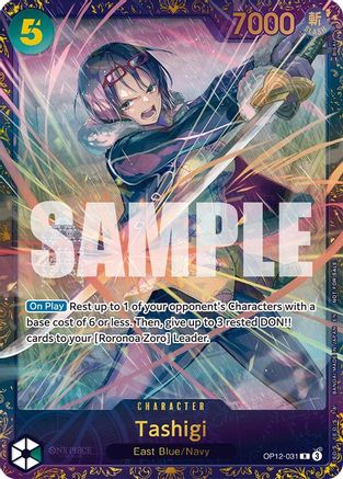 Tashigi (Treasure Cup 2025) (OP12-031) - One Piece Promotion Cards