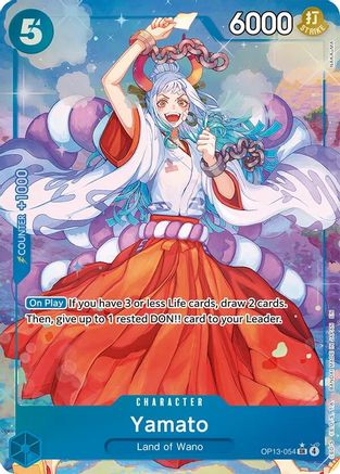 Yamato (Alternate Art) (OP13-054) - Carrying On His Will