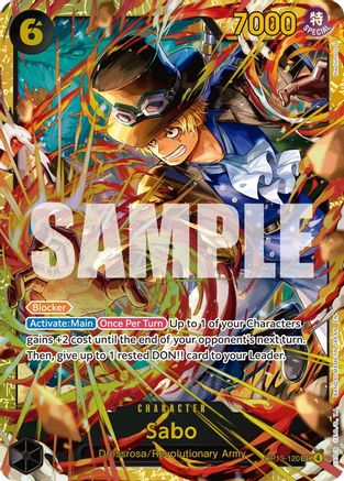 Sabo (120) (SP) (OP13-120) - Carrying On His Will