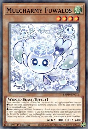 Mulcharmy Fuwalos (L5DD-ENC16) - Legendary 5D's Decks 1st Edition