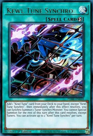 Kewl Tune Synchro (PHRE-EN039) - Phantom Revenge 1st Edition