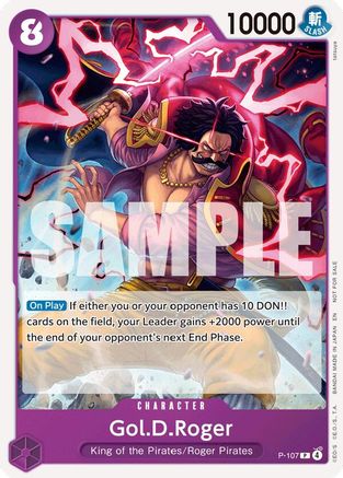 Gol.D.Roger (Store Tournament 2025 Vol. 4) (P-107) - One Piece Promotion Cards