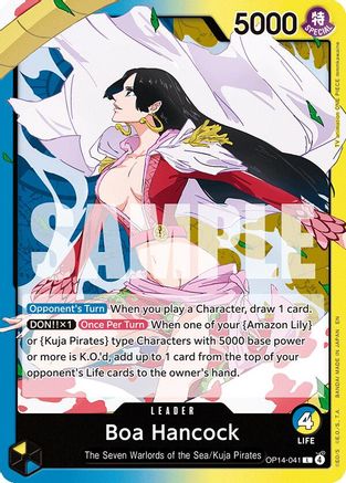 Boa Hancock - OP14-041 (OP14-041) - The Azure Sea's Seven
