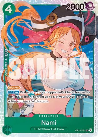 Nami (OP14-031) - The Azure Sea's Seven