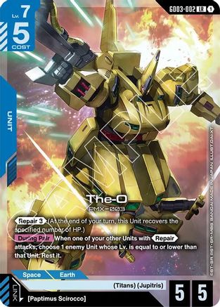 The-O (GD03-002) - Steel Requiem Holofoil
