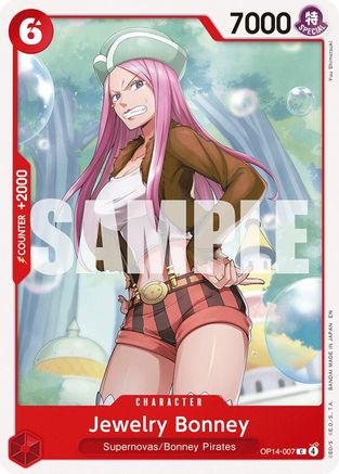 Jewelry Bonney (OP14-007) - The Azure Sea's Seven