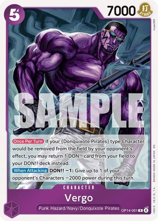 Vergo (OP14-061) - The Azure Sea's Seven