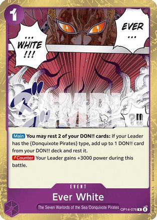 Ever White (OP14-076) - The Azure Sea's Seven
