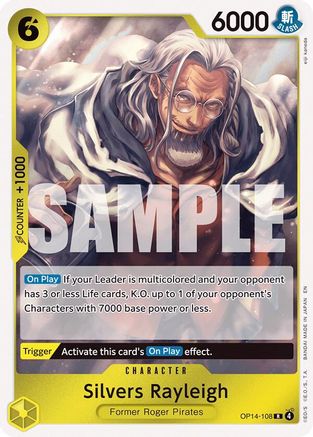 Silvers Rayleigh (OP14-108) - The Azure Sea's Seven
