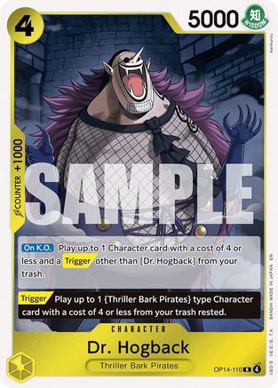 Dr. Hogback (OP14-110) - The Azure Sea's Seven