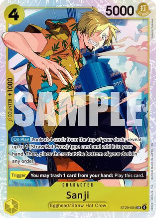 Sanji (ST29-004) - Starter Deck 29: Egghead