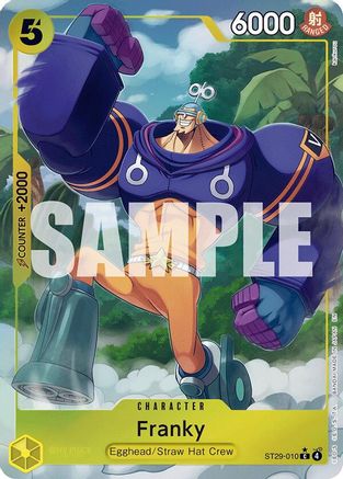 Franky (Full Art) (ST29-010) - Starter Deck 29: Egghead