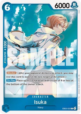 Isuka (EB03-022) - Extra Booster: One Piece Heroines Edition