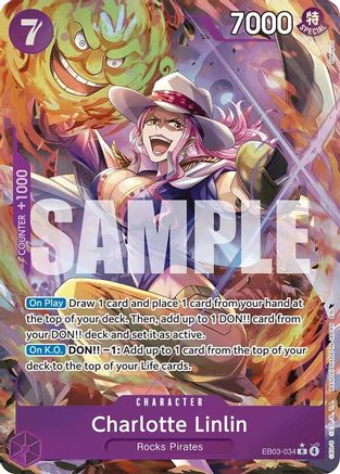 Charlotte Linlin (Alternate Art) (EB03-034) - Extra Booster: One Piece Heroines Edition