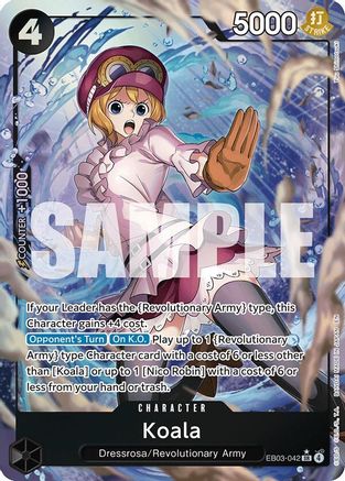 Koala (Alternate Art) (EB03-042) - Extra Booster: One Piece Heroines Edition