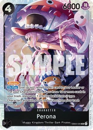 Perona (EB03-045) - Extra Booster: One Piece Heroines Edition