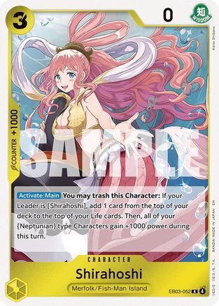 Shirahoshi (EB03-052) - Extra Booster: One Piece Heroines Edition