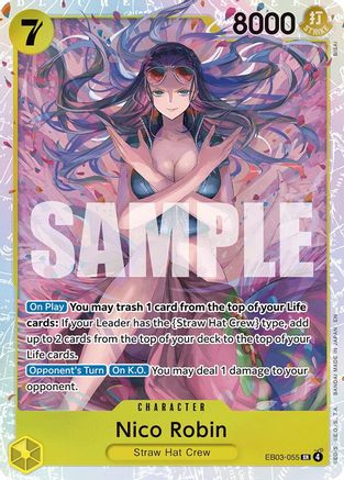 Nico Robin (055) (EB03-055) - Extra Booster: One Piece Heroines Edition