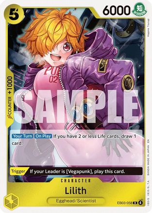 Lilith (EB03-058) - Extra Booster: One Piece Heroines Edition