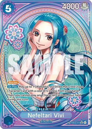 Nefeltari Vivi - 024 (SP) (EB03-024) - Extra Booster: One Piece Heroines Edition