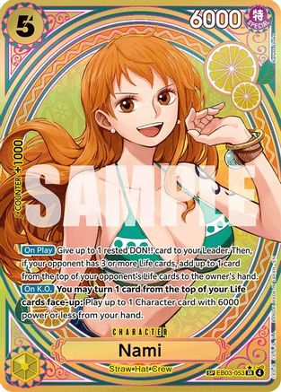 Nami (SP) (EB03-053) - Extra Booster: One Piece Heroines Edition