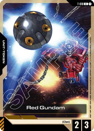 Red Gundam (T-018) (T-018) - Steel Requiem