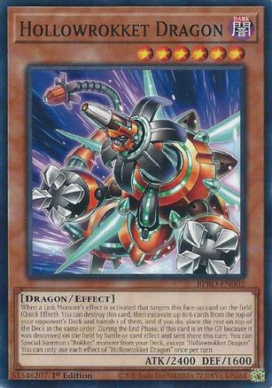 Hollowrokket Dragon (BPRO-EN002) - Burst Protocol 1st Edition
