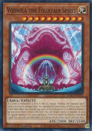 Vodnika the Fountain Spirit (BPRO-EN085) - Burst Protocol 1st Edition