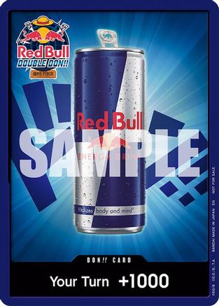 DON!! Card (Red Bull Don!!) - One Piece Promotion Cards