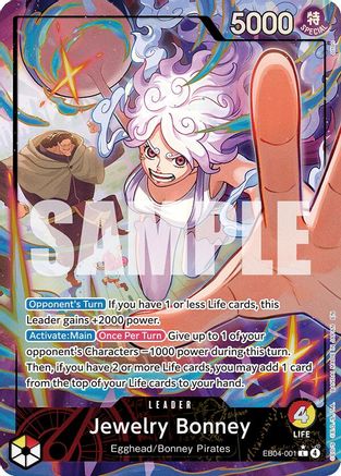Jewelry Bonney (EB04-001) (Alternate Art) (EB04-001) - Adventure on Kami's Island