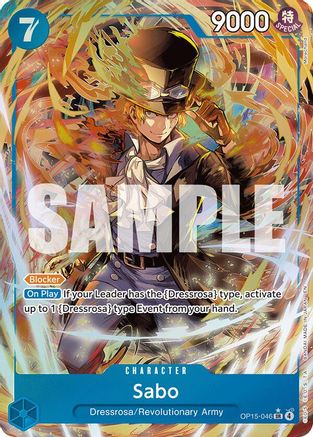 Sabo (Alternate Art) (OP15-046) - Adventure on Kami's Island